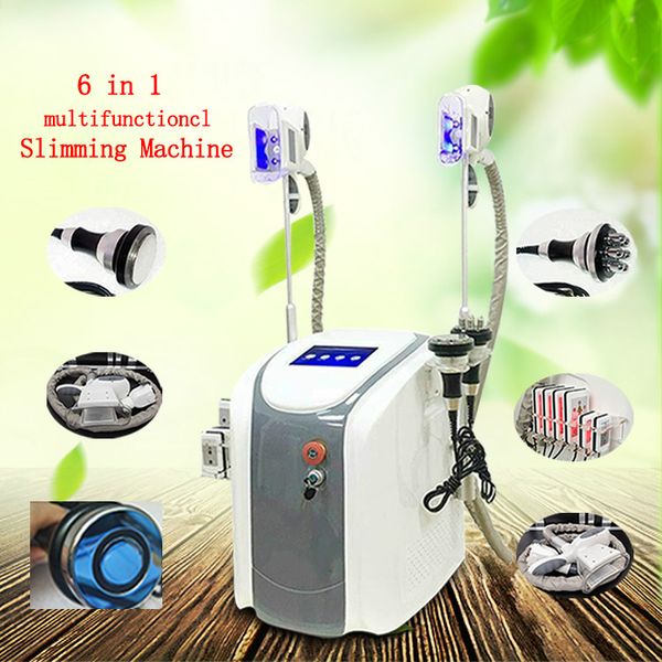 

2019 new promotion cryotherapy machine with double cryolipolysis handles cavitation rf slimming machine 40k ultrasonic lipolaser machine