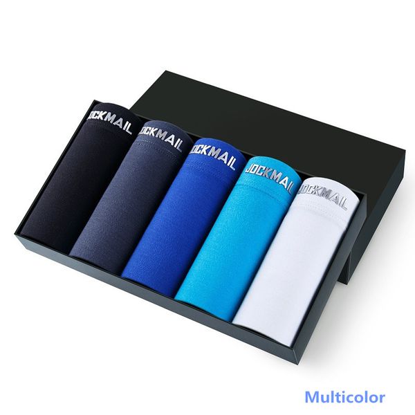 

5pcs/lot cotton shorts men breathable underwear soft boxers men solid boxer shorts plus size boxers mens underwear panties, Black;white