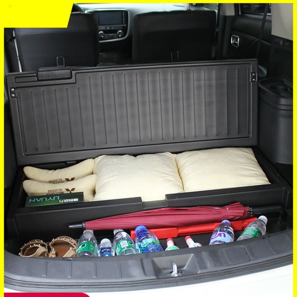 

fit for mitsubishi outlander 2013-19 trunk storage box storage box compartment partition accessories