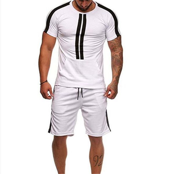 

Sport uit et men 2019 brand fitne uit ummer 2pc hort et men tand collar fa hion 2 piece t hirt hort track uit