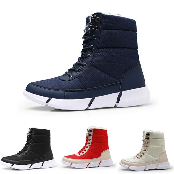 

2020 stype4 warm large size winter red black grey man boy men boots blue girl woman sneakers boot trainers outdoor walking shoes