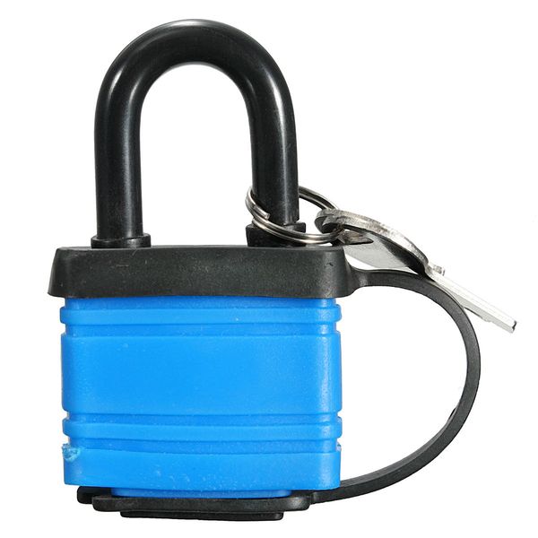 

40mm iron padlock waterproof heavy duty outdoor security shackle lock with 2 keys