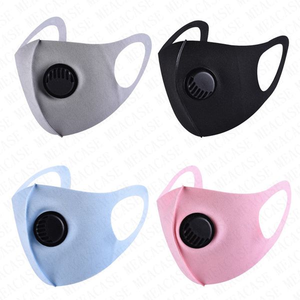 

мода для лица маски моющейся маски с дыхательным клапаном камуфляж кешью цветок sunproof пыл спорт рот обложка маска мужчины женщина d8302, Blue