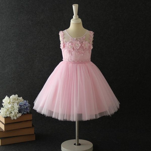 

8850tutu embroidery princess baby girl dress 2020 spring party wedding easter day kid dress for girl wholesale child clothes, Red;yellow