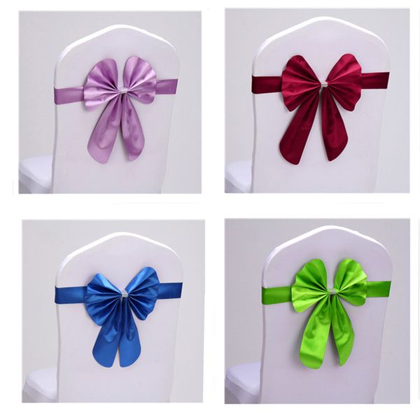 

luxury sashes for wedding satin leather sashes for chairs wholesale with tied chair bow on promotion