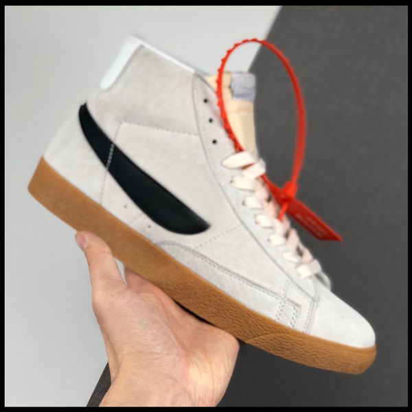 

womens mens designer shoes sb blazer mid reigning champ class 77 vntg we suede outdoor fashion sneakers white black sale online