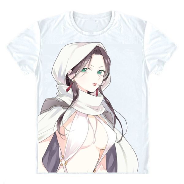 

anime shirt the heroic legend of arslan t-shirts multi-style short arslan senki daryun narcasse cosplay motivs shirts tee-style163-no11, White;black