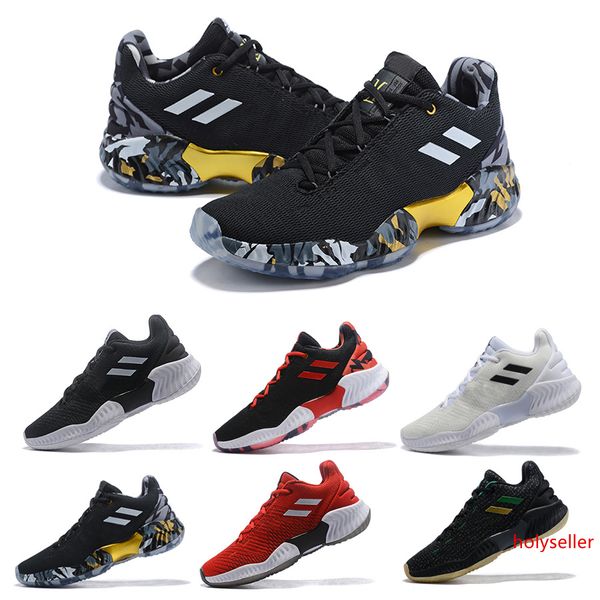 

2019 new pro bounce low basketball shoes donovan mitchell shoes men sports original designer size 40-46