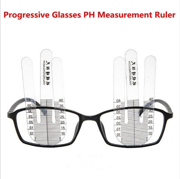 Практическая линейка высоты зрачка для прогрессивных/многофокусированных очков Оптометрия pH измерение точное
