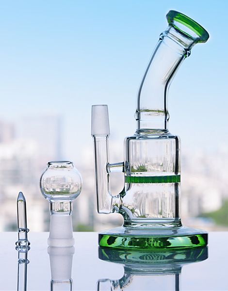 Bonga -liquila Bong Bong Percolator Bongs Water Pipes Mini Dab Plate