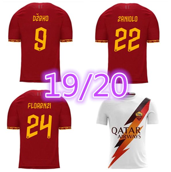 

ђбол джеѬи аиланд de rossi джеко zaniolo Ѭим 2019 totti пеѬои джеѬи 19 20 ђбола комплек, Black;yellow