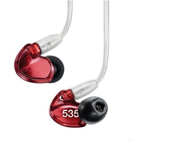 

shure se535 in-ear hifi earphones noise cancelling headsets balanced armatured headphone with ing
