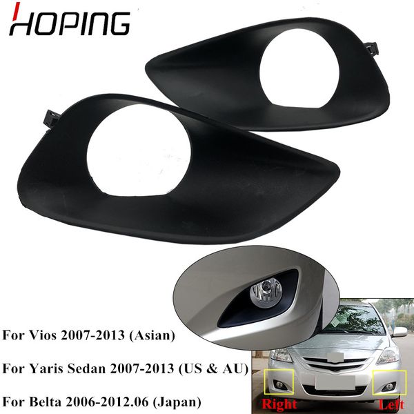 

hoping auto froont bumper fog light cover for vios 2008-2013 (asian)for yaris sedan 2007-2013 (us & au