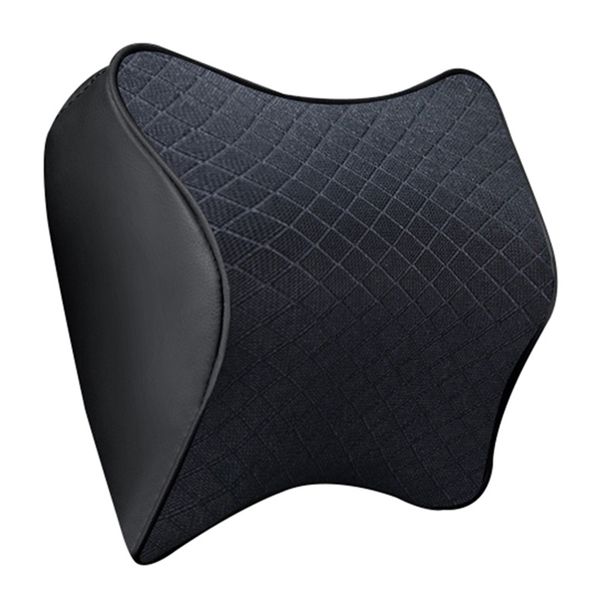 

space memory foam car lumbar support auto neck pillow headrest head restraint