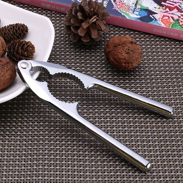 

portable nut cracker kitchen gadgets tool sheller walnut opener plier metal opener nutcracker kitchen accessories walnut sheller