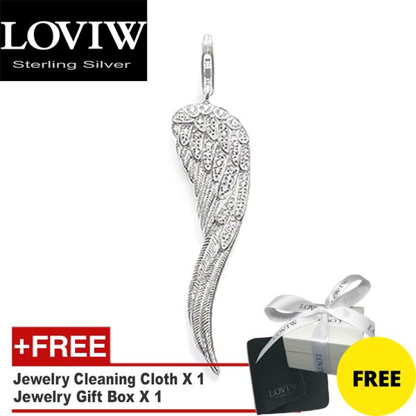 

подвеска ангела крылья, бренд мода серебряные ювелирные изделия томас sabor 925 корабля падения стерлингового серебра аксессуары подарок для, Silver