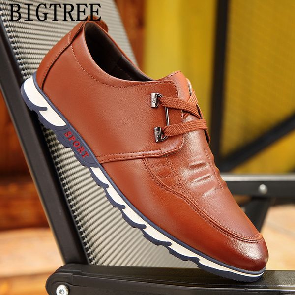 

designer shoes men leather sneakers mens casual shoes brand men leather zapatillas hombre ayakkabi, Black