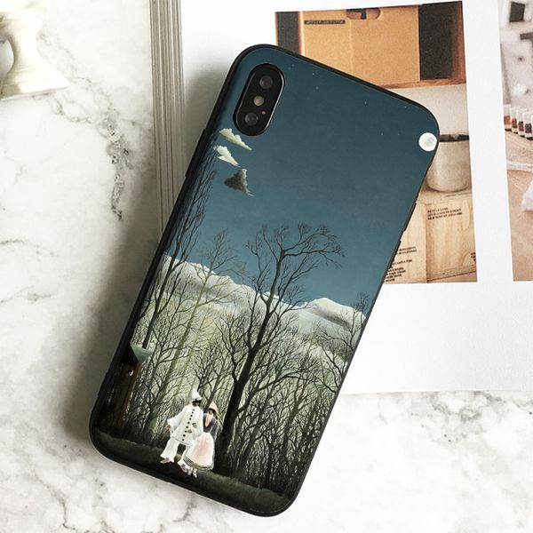 

fundas luxury happy night case for iphone 11 pro xs max xr 8 7 6s plus 5 se case soft black tpu silicone cover.