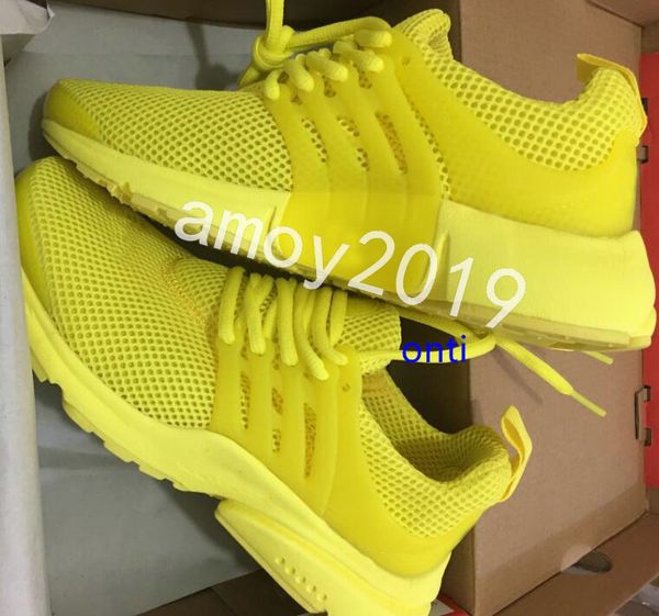 

presto running shoes men women br qs yellow prestos pink oreo outdoor jogging mens trainers sneakers zapatos size 36-46, Black