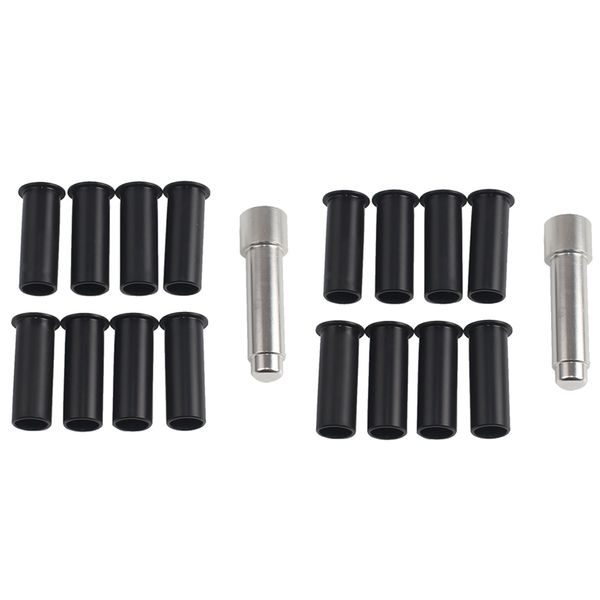 

16 pieces door hinge liners with door bushing removal tool for jeep wrangler jku 4 door 2007 2008 2009 2010 2011-2018