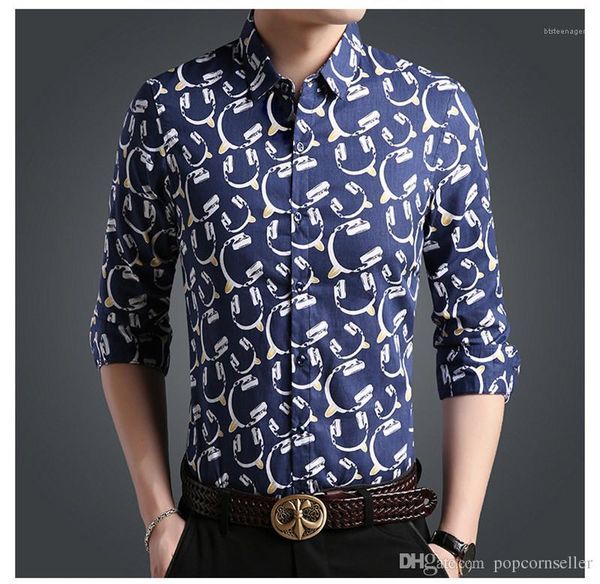 

shirt headphone print mandarin collar solid color long sleeve new leisure shirts casual gentlemen apparel mens fashion designer, White;black