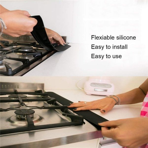 

6pc reusable stove burner cover liner mat fire injuries protection trivets stove side easy to clean kitchen tools