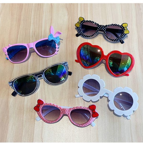 

girls sunglasses for kid lunettes de soleil tout-petits gum plastic frame heart shape sunglasses girls sunglasses hairclippersstore ofvju