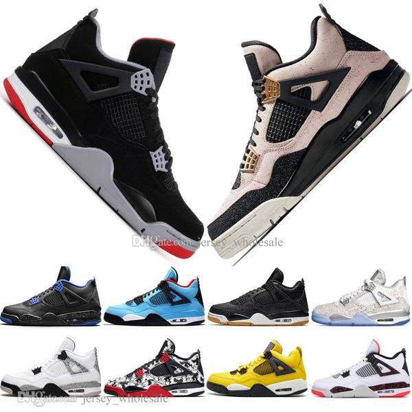 

with box bred 4 4s what the cactus jack laser wings mens basketball shoes eminem pale citron men sports designer sneakers
