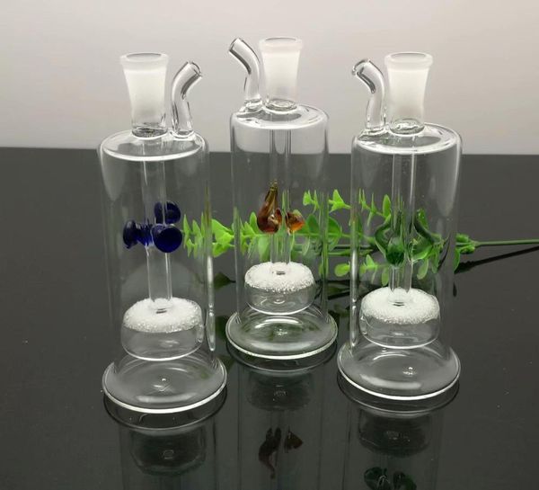 Filtro Mute Art Glass com tubos Vários fantasia Areia Cores Atacado Bongs queimador de óleo de água Tubulações de vidro tubos plataformas petrolíferas fumadores frete grátis