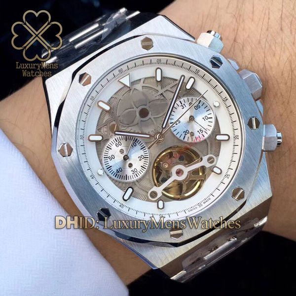 

mens watches sport fashion luxury designer automatic watch silver 316l stainless steel case bracelet mechanical men watch montre de luxe, Slivery;brown