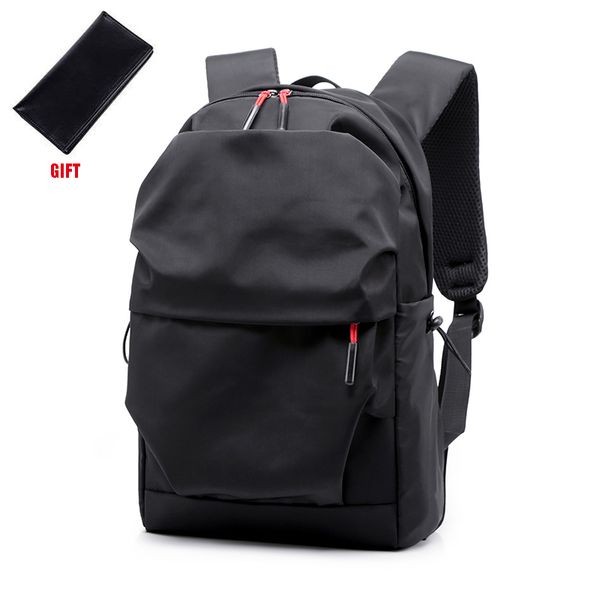 

new men backpack for 15.0 inches lapback pack large capacity stundet backpacks pleated casual style bag water repellent 2019 t200326