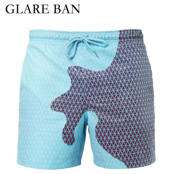 

men's swimming trunks color changing beach shorts swimwear men 2020 for man swimsuit male slip gay swim briefs suit brand, White;black