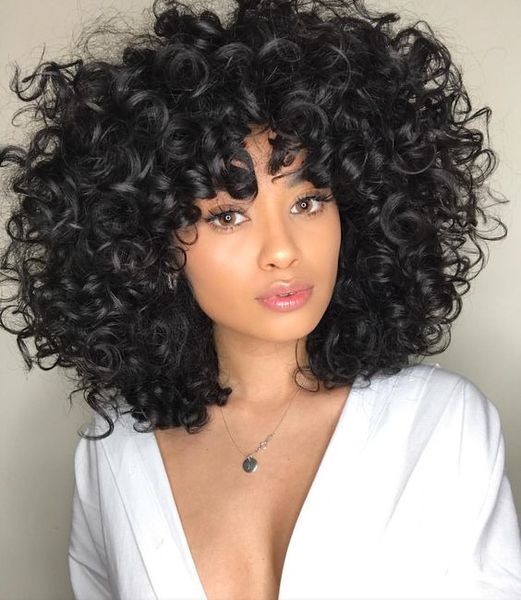 High Quality Hairstyle Brazilian Hair Bob Afro Kinky Curly Wig