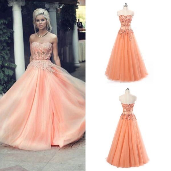 

light coral applique crystal evening prom dresses 2020 see though tulle special occasion dress women homecoming graduation vestidos de, Black