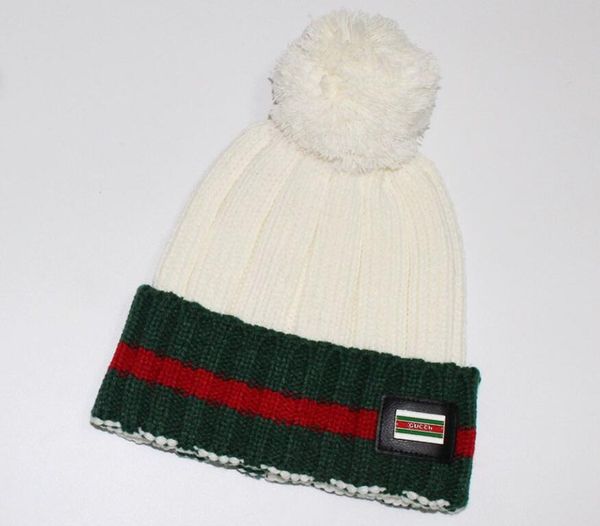 

new wholesale-new female cute winter3 hat knitted hat polo ball beads hand hook warm acrylic ladies hat 019, Blue;gray