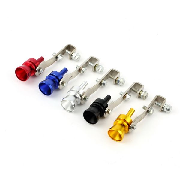 

m size universal car bov turbo sound whistle simulator sound pipe exhaust muffler pipe black drop shipping&high quality