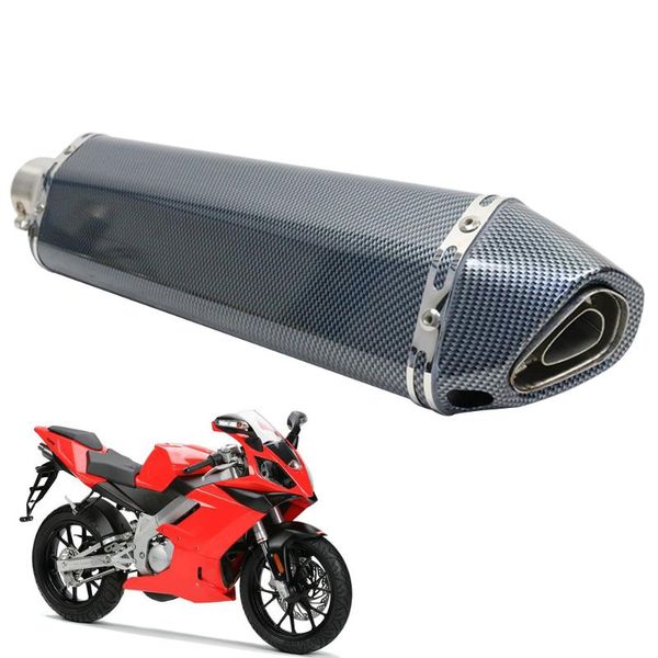

38-51mm 47cm stainless steel universal motorcycle exhaust escape modified exhaust muffle fit for most motorcycle style