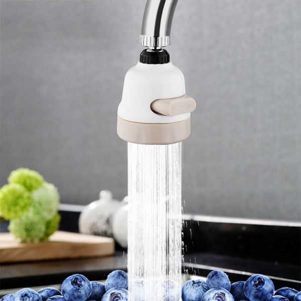 

3 modes faucet aerator water saving high pressure filter sprayer nozzle 360 degree rotate diffuser aerator flexible