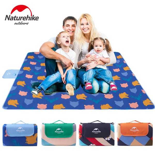 

naturehike outdoor picnic blanket water-resistant large camping mat 2m*2m 1.5m*2m