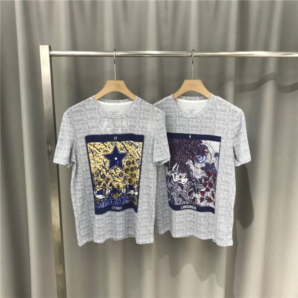 

2020 italy brand designer polo shirt luxury t shirts snake bee floral embroidery mens high street fashion stripe print polo t-shirt02