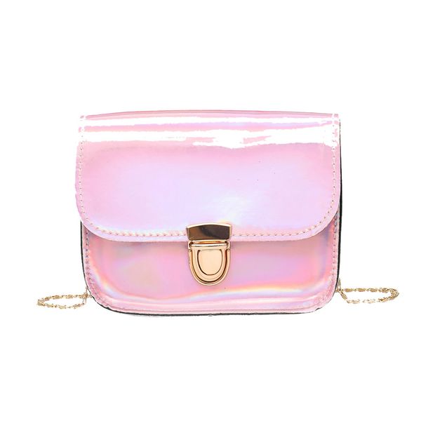 

women laser leather crossbody bags chain small messenger bags designer shoulder bag evening clutch handbag #t1p
