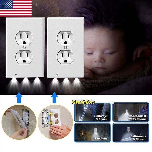 

product night angel small night lamp wall seat cover switch set of square safe wall switch lamp