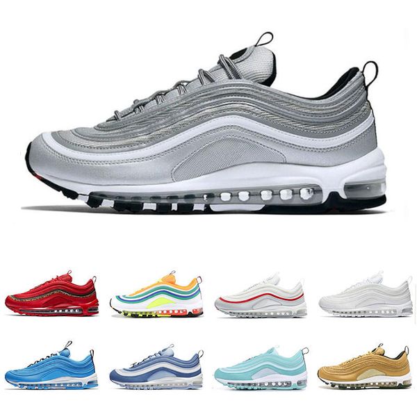 Nike Air Max 97 Fahion Zapatillas De Running Para Hombre Mujer Menta Verde Triple Negro Blanco Lengüeta De Tiro Zapatillas Deportivas De Color Rosa Nike Air Max 97 Fahion Zapatillas De Running Para Hombre Mujer Menta Verde Triple Negro Blanco Lengüeta De Tiro Zapatillas Deportivas De Color Rosa