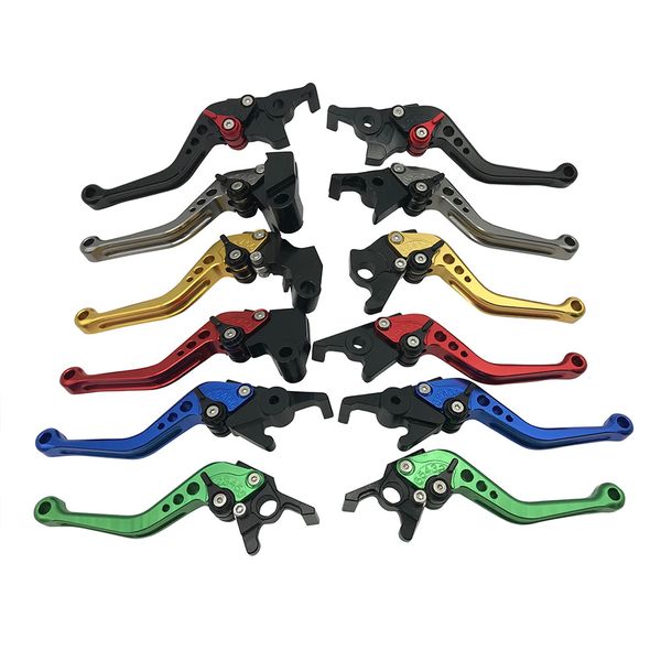 

motorcycle accessories handlebar cnc short clutch brake levers for yamaha yzf r3 r25 2014-2017 2018 2019 22mm handle grips bar