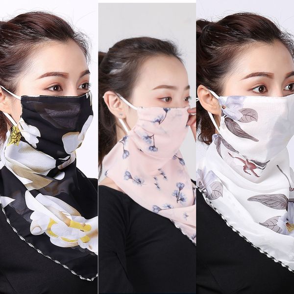 

czuty noveltyoutdoor fashion mask mouth face mask scarf ring scarf wolf outdoor spots seamless bandana, Black