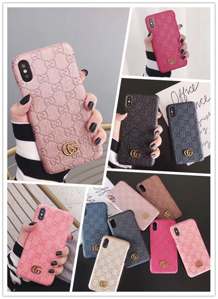 

Luxury brand de igner phone ca e for galaxy note10 plu 9 10 note8 9 pu leather fa hion back cover for iphone 11 pro x max xr 6 7 8plu