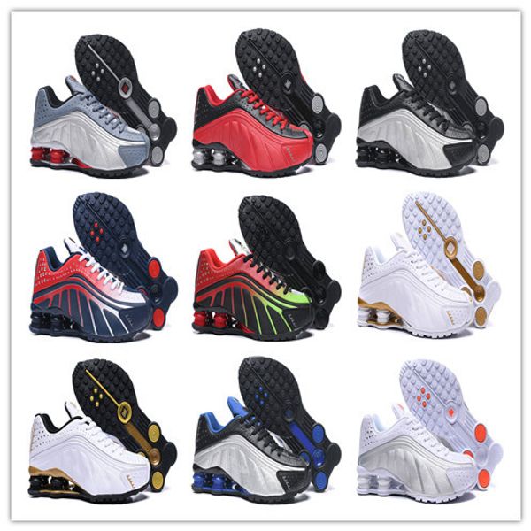 

r4 301 302 mens running shoes whitegold redblack whitesilver blackblue blacksilver greysilver bluered mens trainers athletic sneakers 40-46