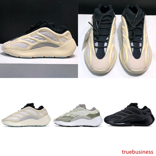 

kanye west 700 v3 azael alvah glow in the dark with stock x mens running shoes women designer sneakers us 5-11