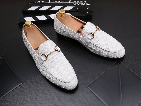 

men shoes soft leather casual shoes handmade luxurious comfortable breathable spring fashion braided leather loafers, Black