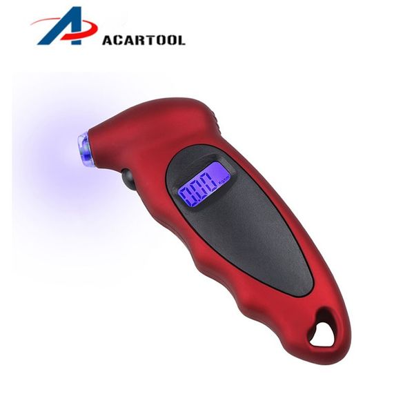 

2018 tire pressure gauge 0-150 psi backlight high-precision digital tire pressure monitoring car gauge